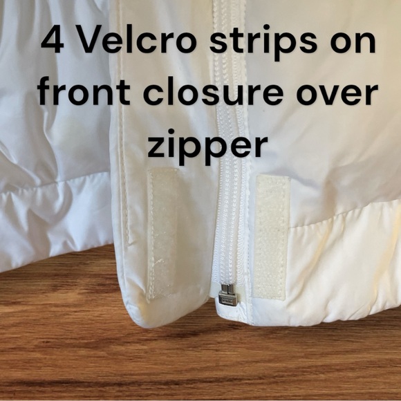 Columbia Women's Sportswear Co Quilted Jacket with Fur Trim Hood XL White - Picture 8 of 16